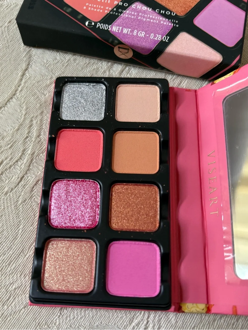 Viseart Pro Paris Eyeshadow Palette Petit Pro in Chou Chou BNIB